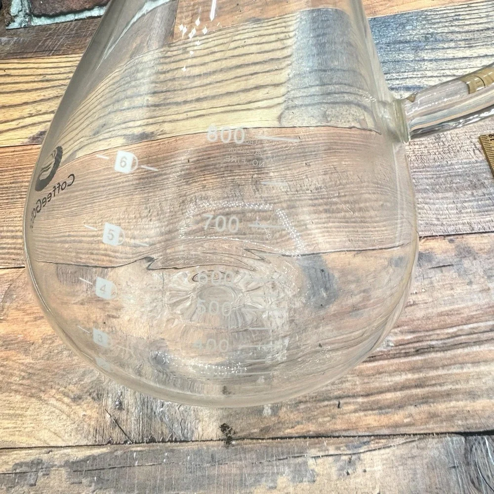 Coffee Gator Glass Pour Over Coffee Maker Carafe Replacement 6‎ cup